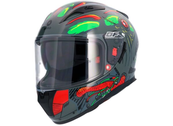 Shiro Casco Moto integral 605 Abyssal - Imagen 2