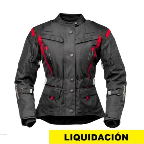 Rainers chaqueta moto mujer Deisy roja