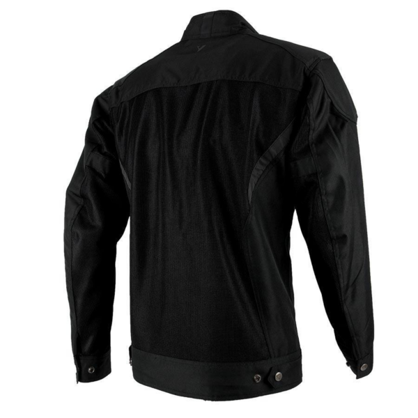 By City Chaqueta Moto verano Route negra - Imagen 2