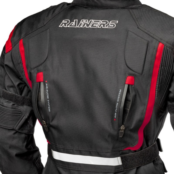 Rainers chaqueta moto mujer Deisy roja - Imagen 3