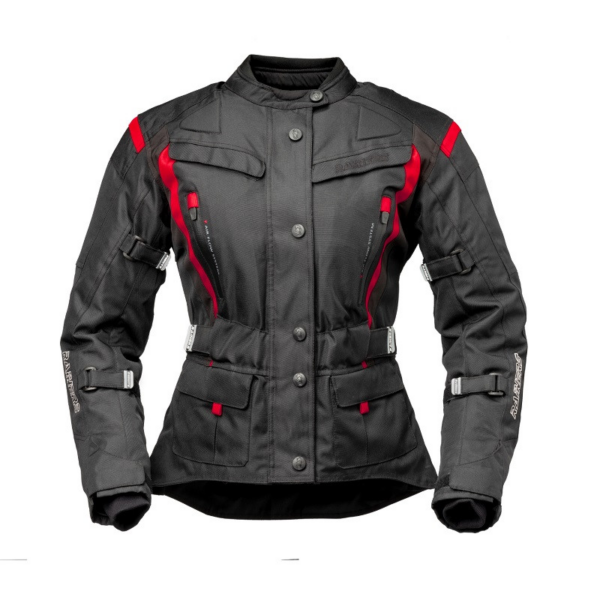 Rainers chaqueta moto mujer Deisy roja - Imagen 5