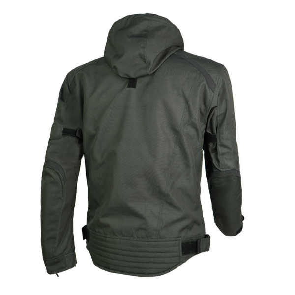 By city chaqueta moto Soho verde - Imagen 4