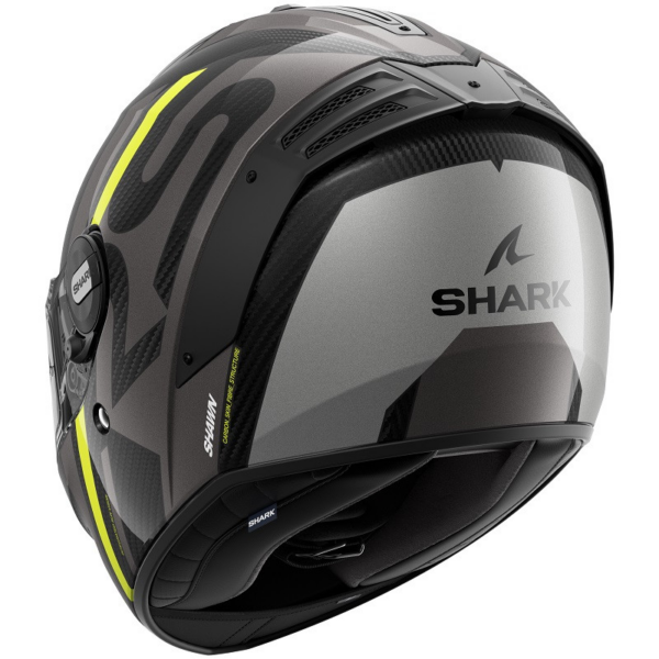 Shark casco moto integral Spartan RS Carbon Shawn fluor - Imagen 3