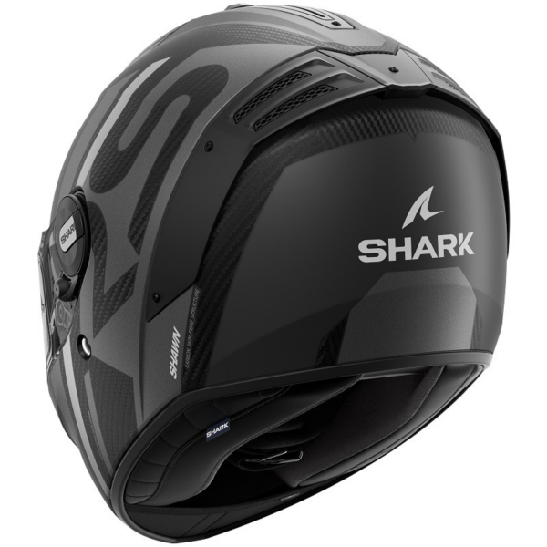 Shark casco moto integral Spartan RS Carbon Shawn Mat Gris - Imagen 3