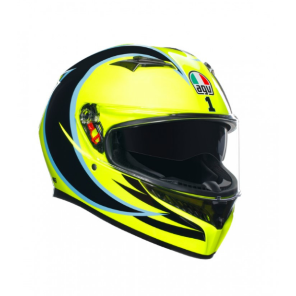 AGV casco moto integral K3 Rossi WT Phillip Island 2005 - Imagen 2