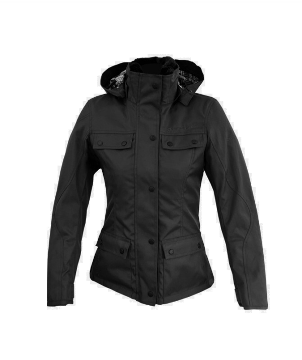 Quartermile chaqueta moto mujer Selene negra