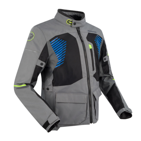 Bering chaqueta moto Bakundu azul - Imagen 3