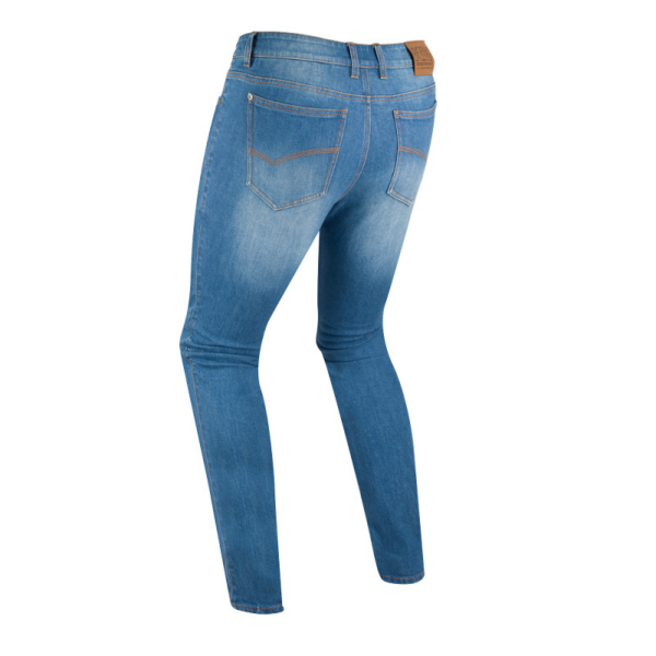 Bering pantalón vaquero moto Fiz azul claro - Imagen 2