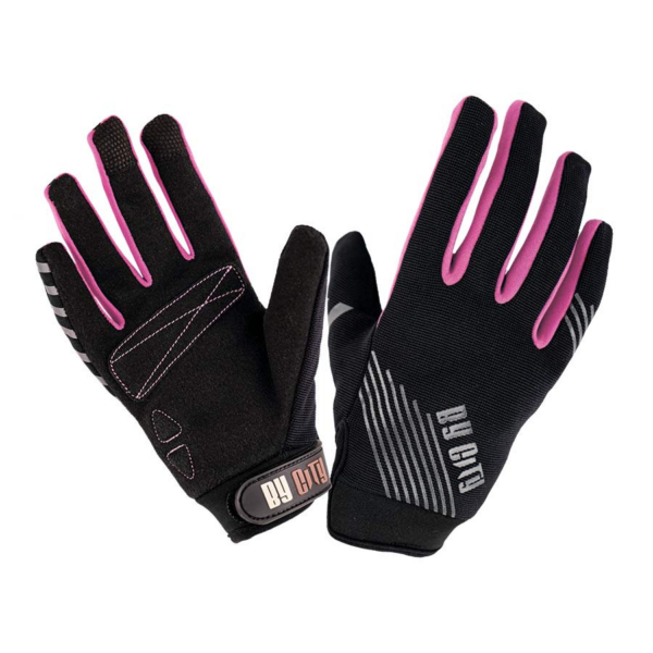 By City Guantes Moto mujer Moscow rosa