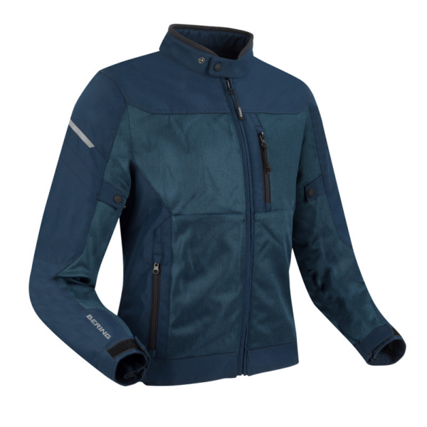 Bering Chaqueta Moto verano Ozone azul - Imagen 3