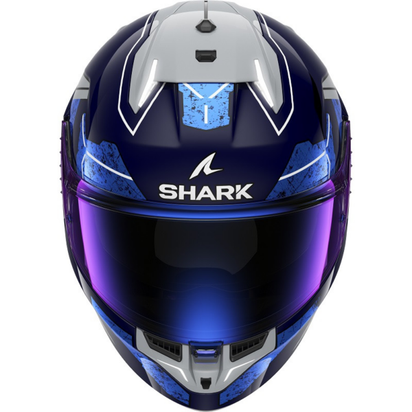 Shark Casco Moto Integral SKWAL i3 Rhad azul - Imagen 4