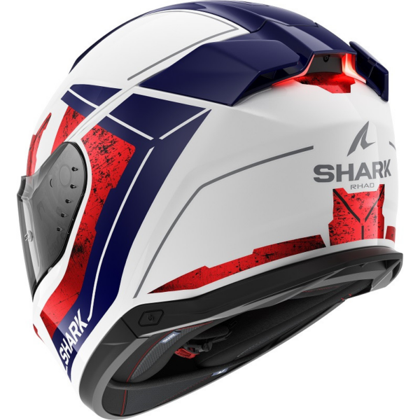 Shark Casco Moto Integral SKWAL i3 Rhad Azul Rojo - Imagen 3