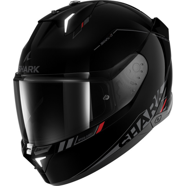 Shark Casco Moto Integral SKWAL i3 monocolor negro brillo