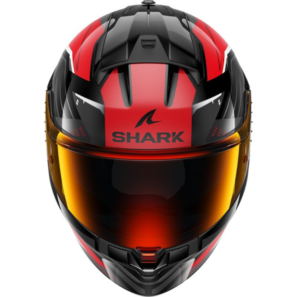Shark Casco Moto Integral Ridill 2 Bersek Rojo - Imagen 3