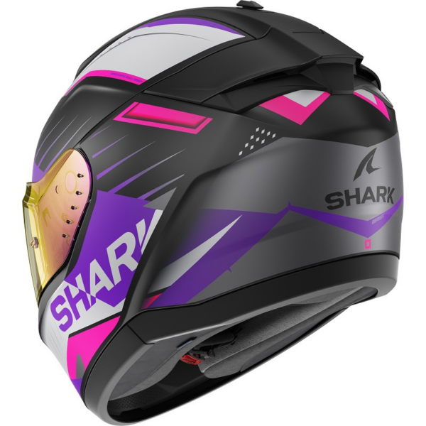 Shark Casco Moto Integral Ridill 2 Bersek Rosa - Imagen 2