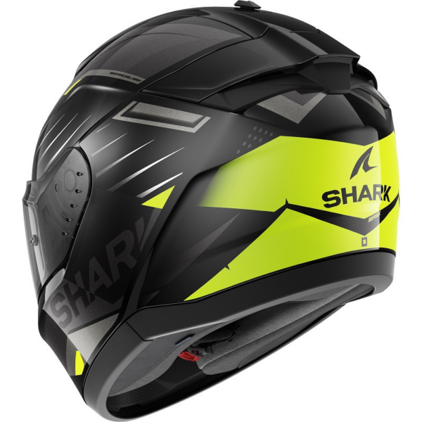 Shark Casco Moto Integral Ridill 2 Bersek Fluor - Imagen 2
