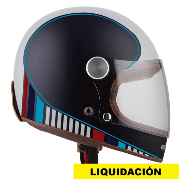 By City casco moto integral Roadster II Dark Azul