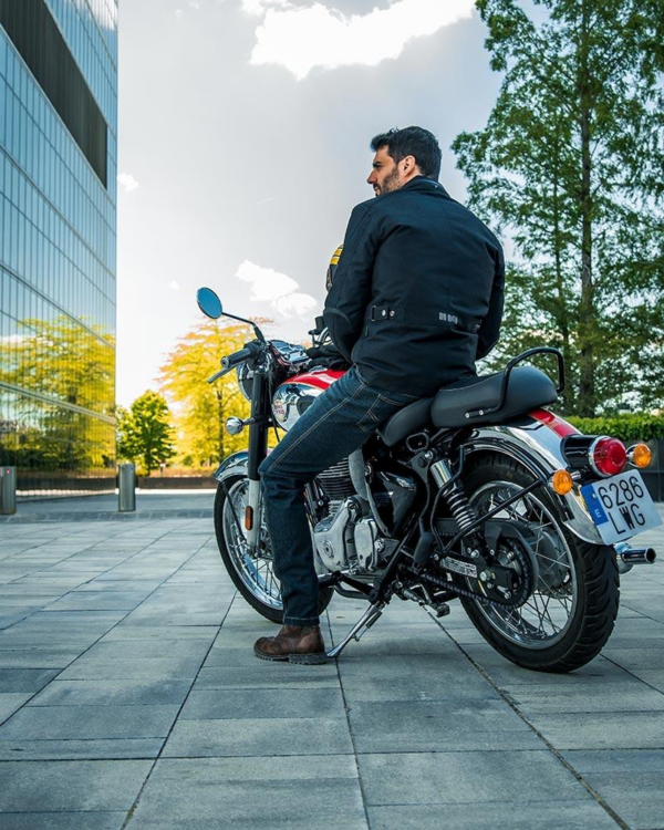 By city chaqueta moto Route II negra - Imagen 7