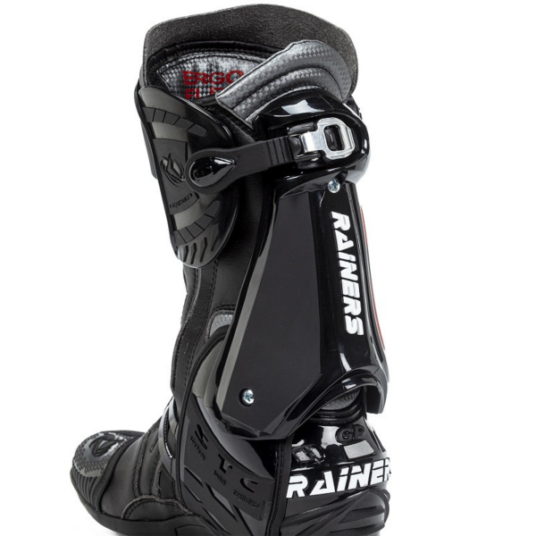 Rainers botas moto racing 999 Negra - Imagen 3