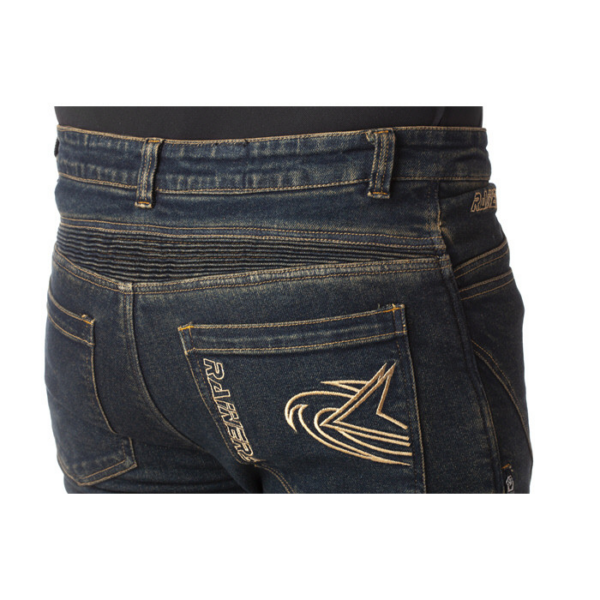 Rainers pantalón vaquero moto impermeable Thor - Imagen 6