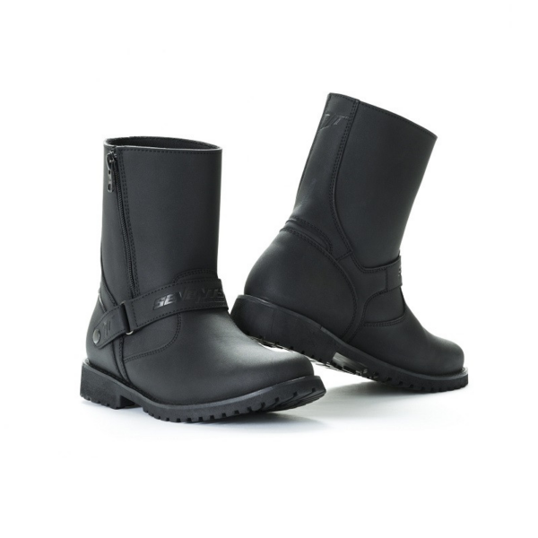 Seventy botas moto mujer BC11 negra - Imagen 2