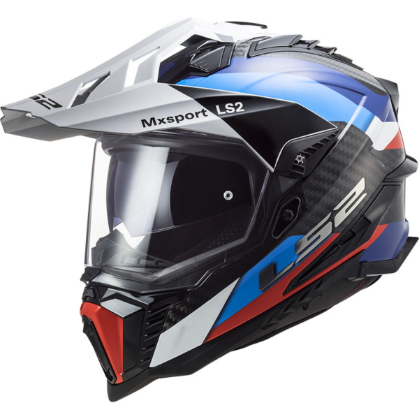 LS2 casco moto Adventure MX 701C Explorer Carbon 2206 Frontier az/rj