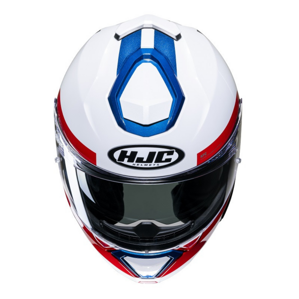 HJC Casco moto modular I91 Bina MC21 az/rj - Imagen 5