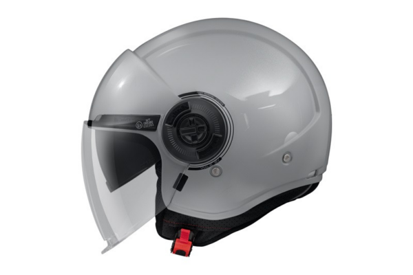 MT casco moto jet Viale SV S A12 gris