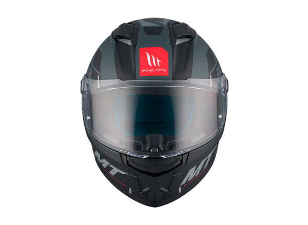 MT casco moto integral Stinger 2 Zivze C2 negro mate - Imagen 4