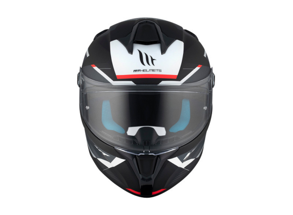 MT casco moto integral Targo S Kay B2 negro mate - Imagen 4