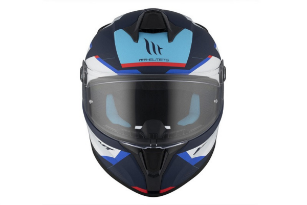 MT casco moto integral Targo S Kay C7 Azul - Imagen 4
