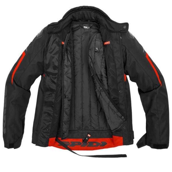 Spidi chaqueta moto Sportmaster H2OUT roja - Imagen 4
