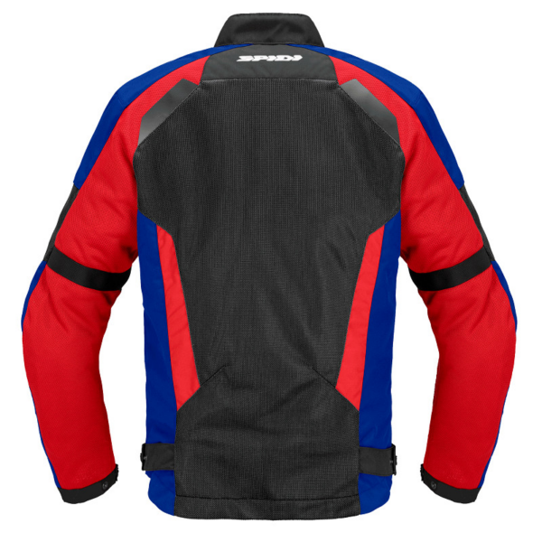 Spidi chaqueta moto Tek net azul rojo - Imagen 4