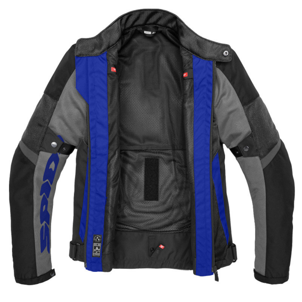 Spidi chaqueta moto verano Tek Net azul - Imagen 4