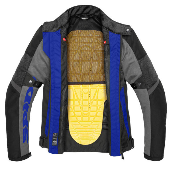 Spidi chaqueta moto verano Tek Net azul - Imagen 3