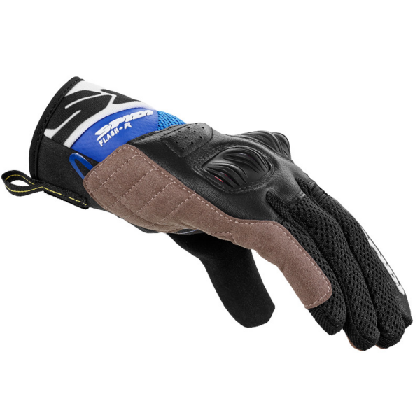 Spidi guantes moto verano Flash R evo azul - Imagen 4