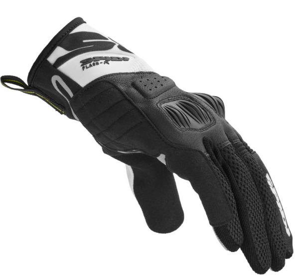 Spidi guantes moto verano Flash R Evo blanco - Imagen 3