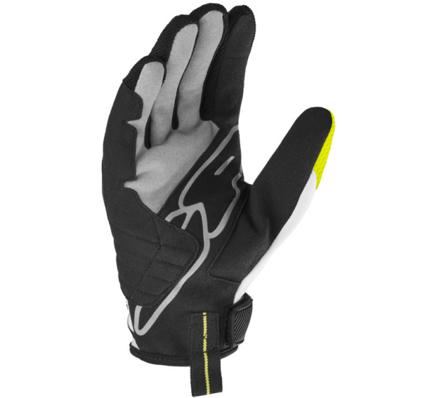 Spidi guantes moto verano Flash R evo amarillo - Imagen 4