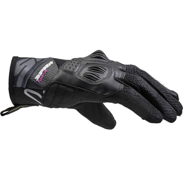 Spidi guantes moto verano mujer Flash R negro - Imagen 3