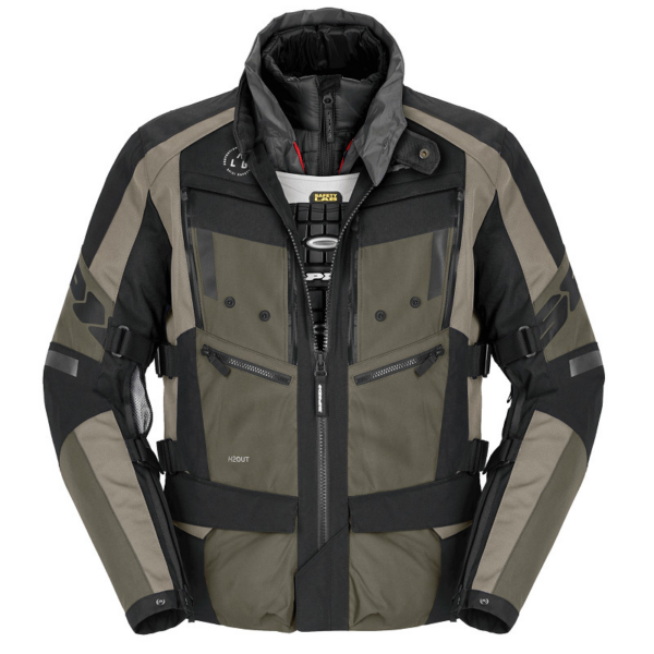Spidi chaqueta moto 4 Season Evo H2out verde