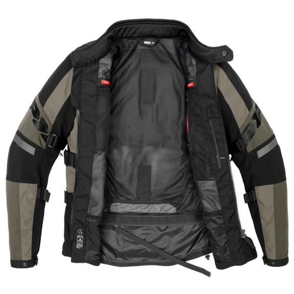 Spidi chaqueta moto 4 Season Evo H2out verde - Imagen 4