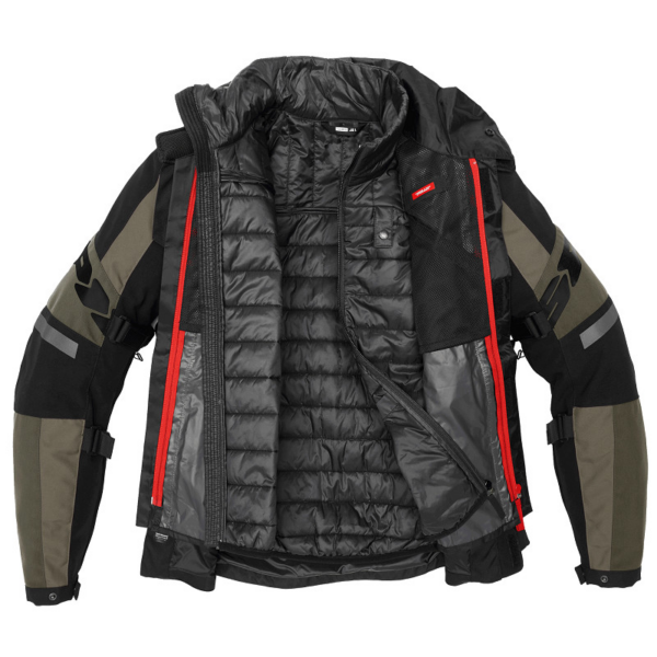 Spidi chaqueta moto 4 Season Evo H2out verde - Imagen 6