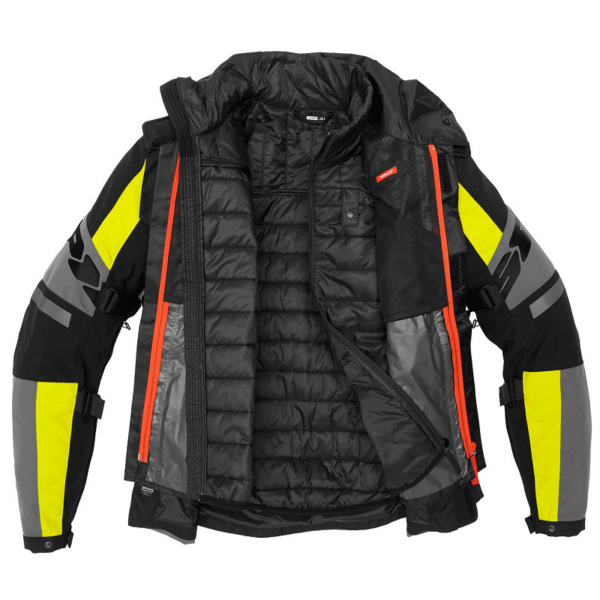 Spidi chaqueta moto 4 Season Evo H2out amarilla - Imagen 5