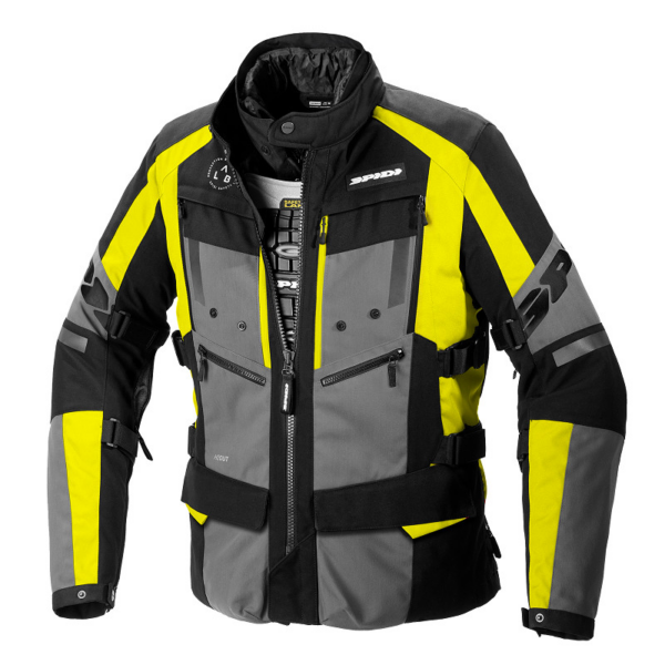 Spidi chaqueta moto 4 Season Evo H2out amarilla - Imagen 7