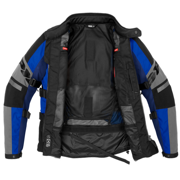 Spidi chaqueta moto 4 Season Evo H2out azul - Imagen 4