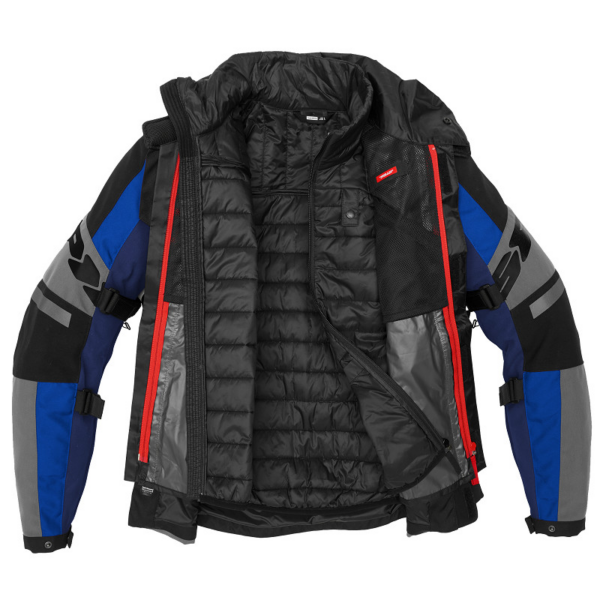 Spidi chaqueta moto 4 Season Evo H2out azul - Imagen 3