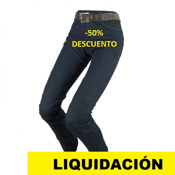 By City pantalón vaquero moto mujer Route