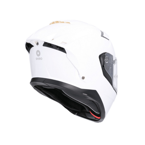 Shiro Casco Moto integral Alpha blanco - Imagen 4