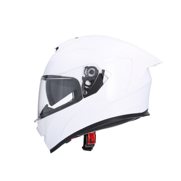Shiro Casco Moto integral Raptor blanco - Imagen 3