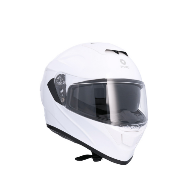 Shiro Casco Moto integral Raptor blanco